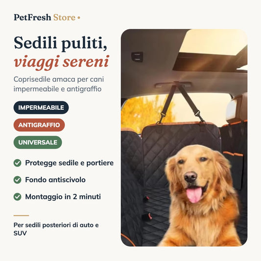Coprisedile auto per cani PetFresh