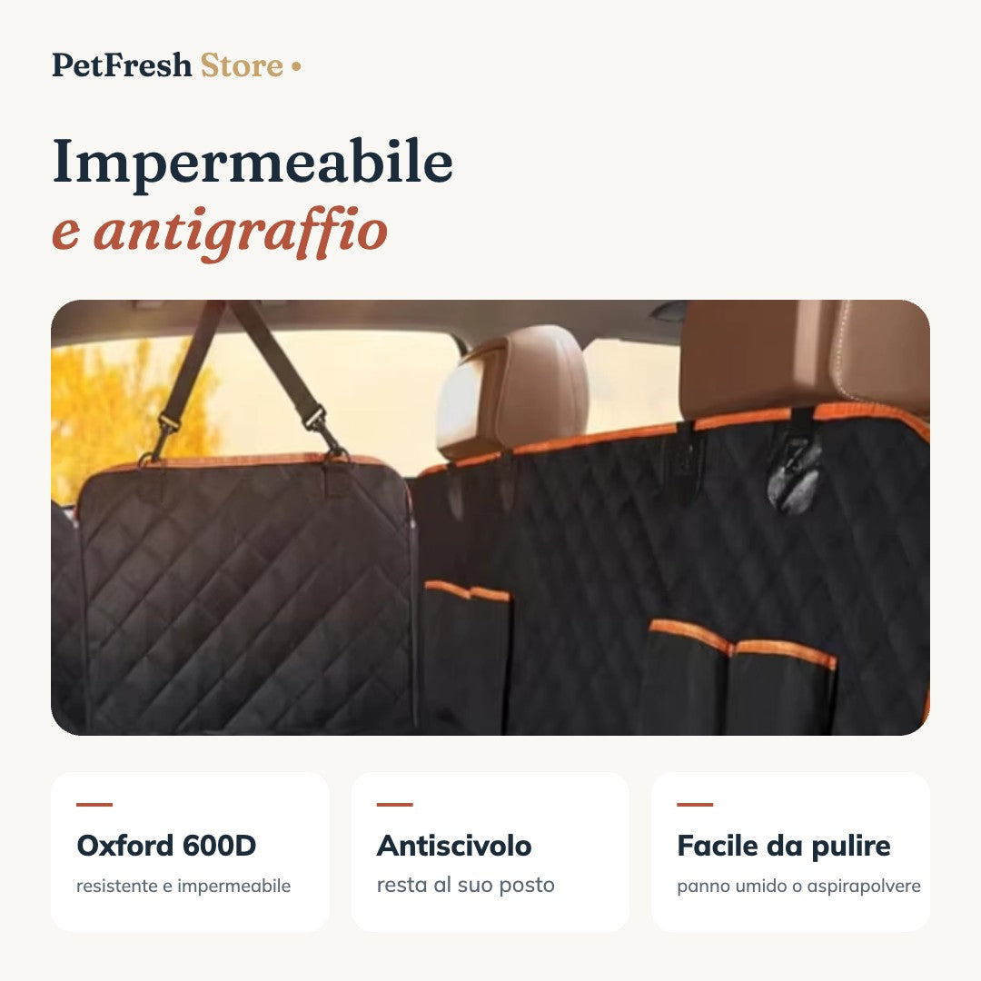 Coprisedile impermeabile e antigraffio