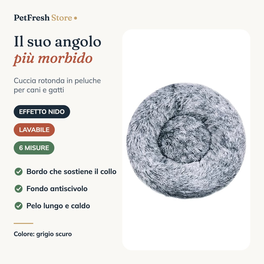 Cuccia grigio scuro
