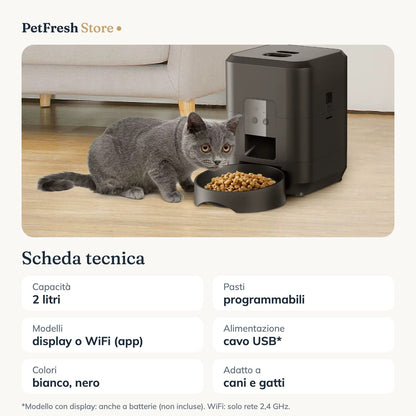 Scheda tecnica distributore automatico