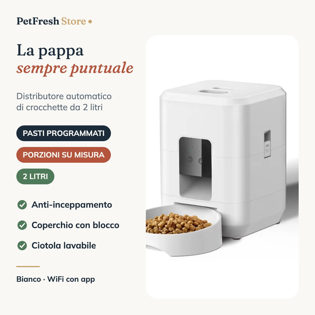 Distributore bianco WiFi
