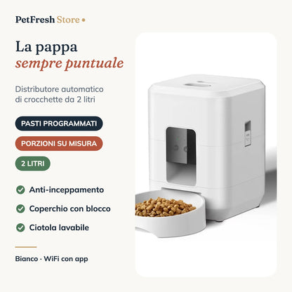 Distributore bianco WiFi