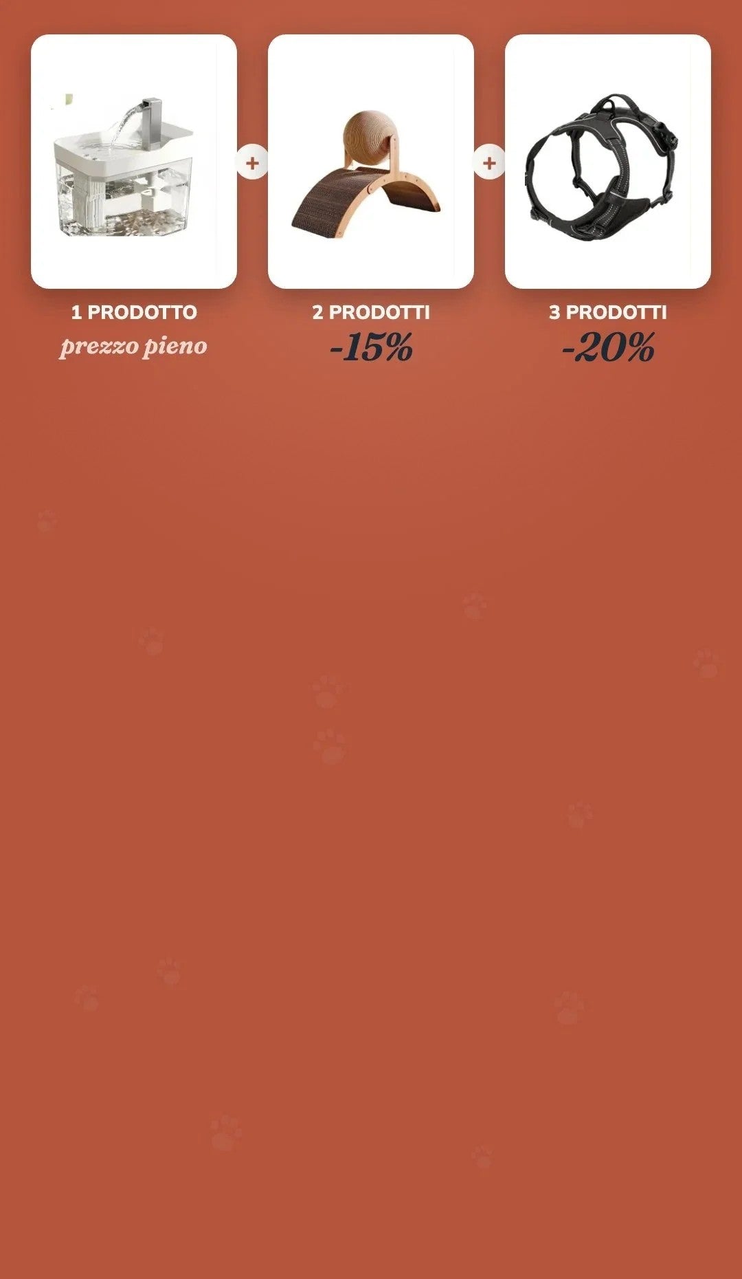 Offerta PetFresh: 2 prodotti -15%, 3 prodotti -20%