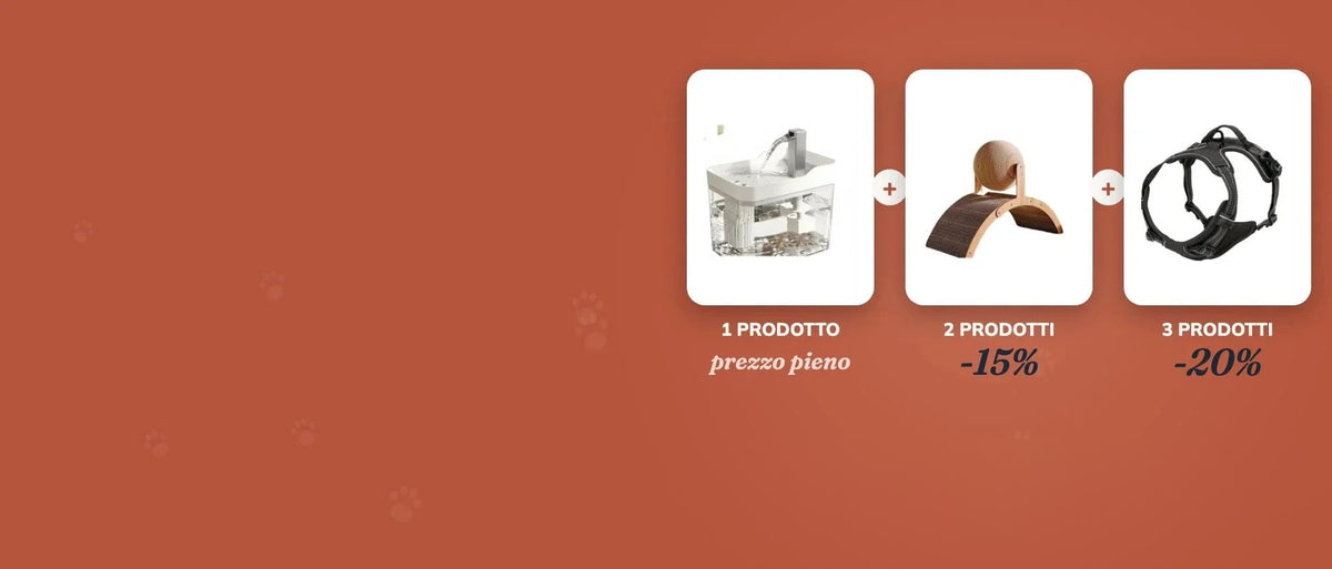 Offerta PetFresh: 2 prodotti -15%, 3 prodotti -20%