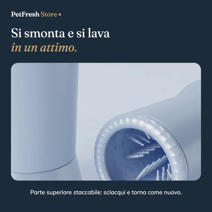 Lavazampe smontabile e lavabile
