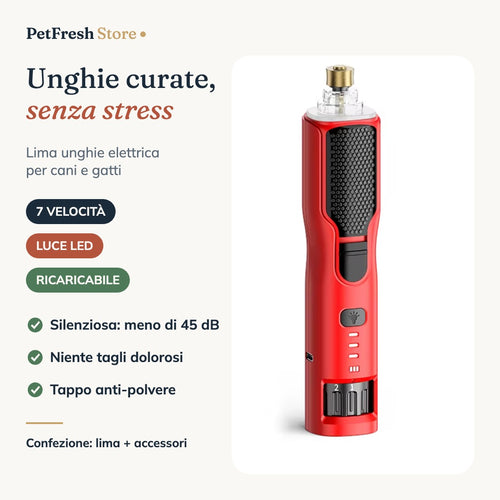 Lima unghie elettrica per cani e gatti – PetFreshStore