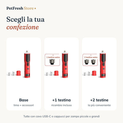 Confezioni disponibili