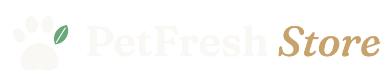 PetFresh Store logo bianco