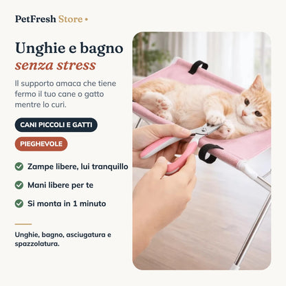 Supporto amaca toelettatura PetFresh
