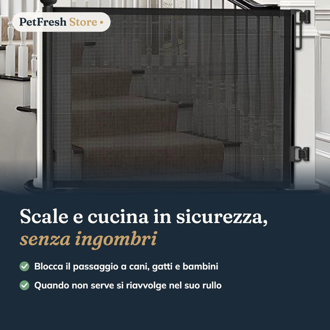 Cancelletto sulle scale