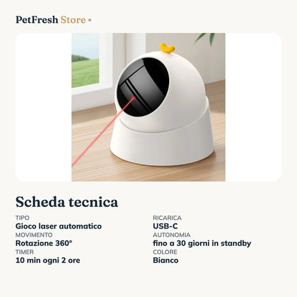 Scheda tecnica gioco laser