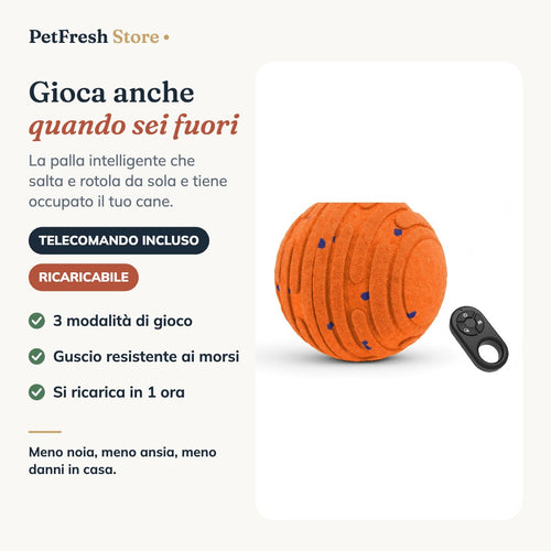 Palla interattiva intelligente PetFresh