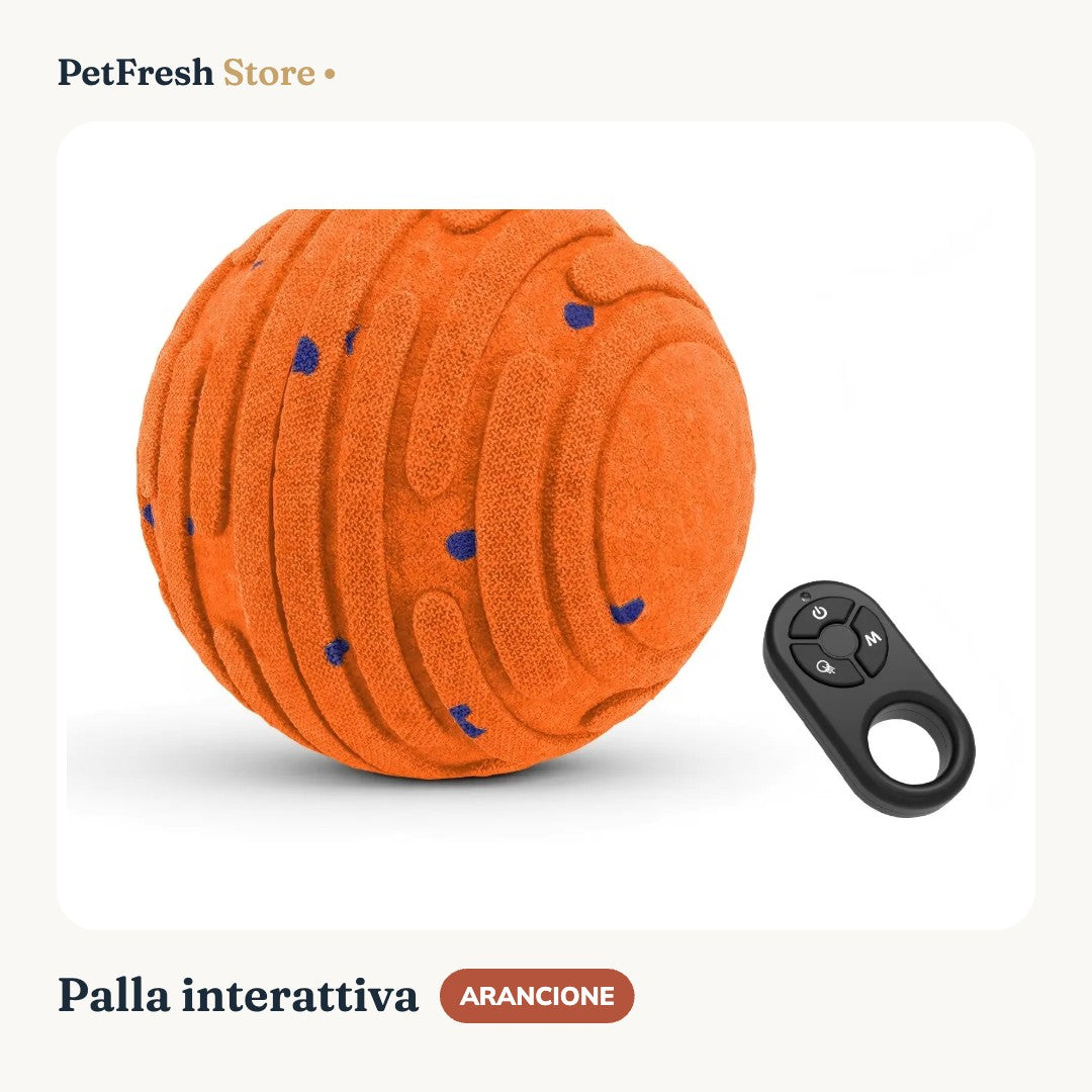 Palla interattiva arancione