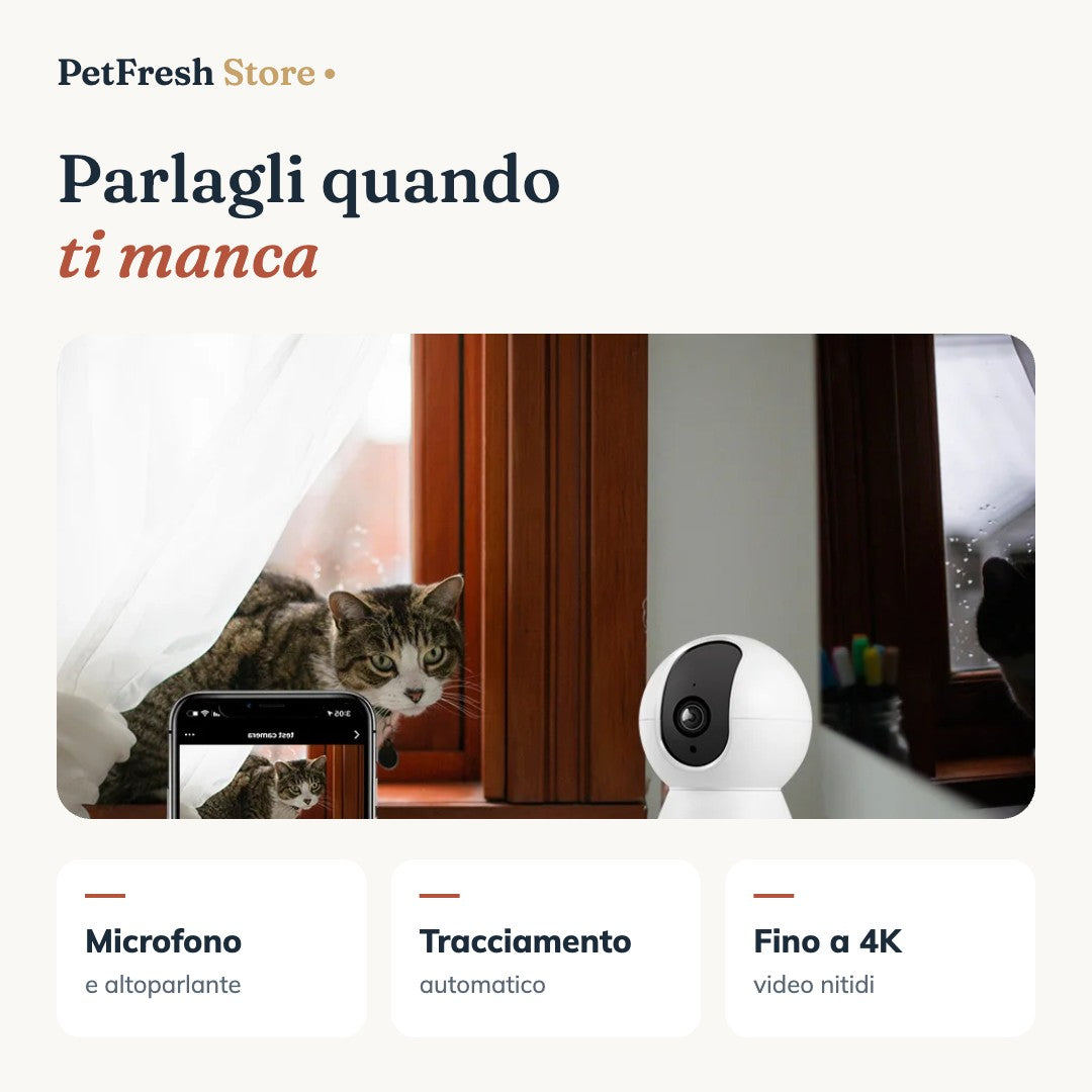 Parla al tuo animale dal telefono