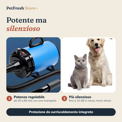 Potente ma silenzioso
