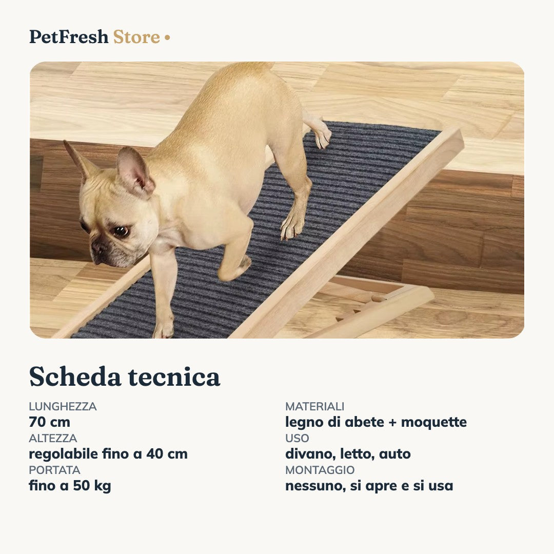 Scheda tecnica rampa