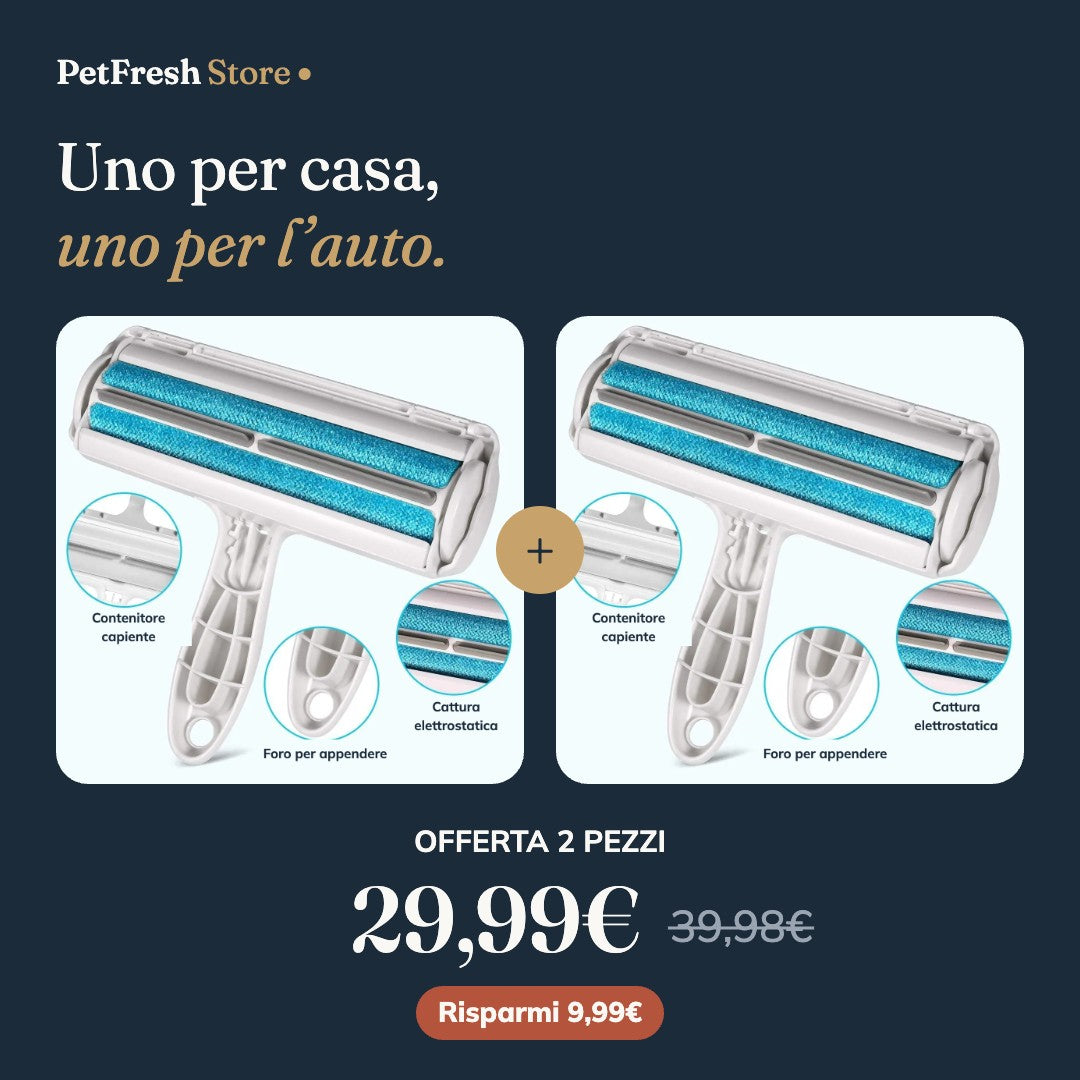 Offerta 2 rulli leva-peli a 29,99 euro