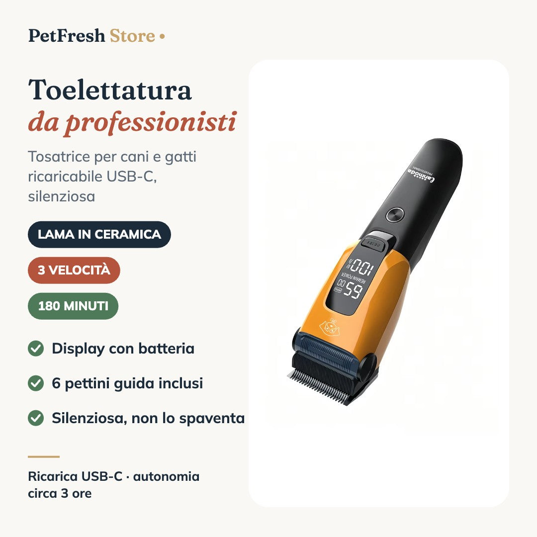 Tosatrice professionale PetFresh