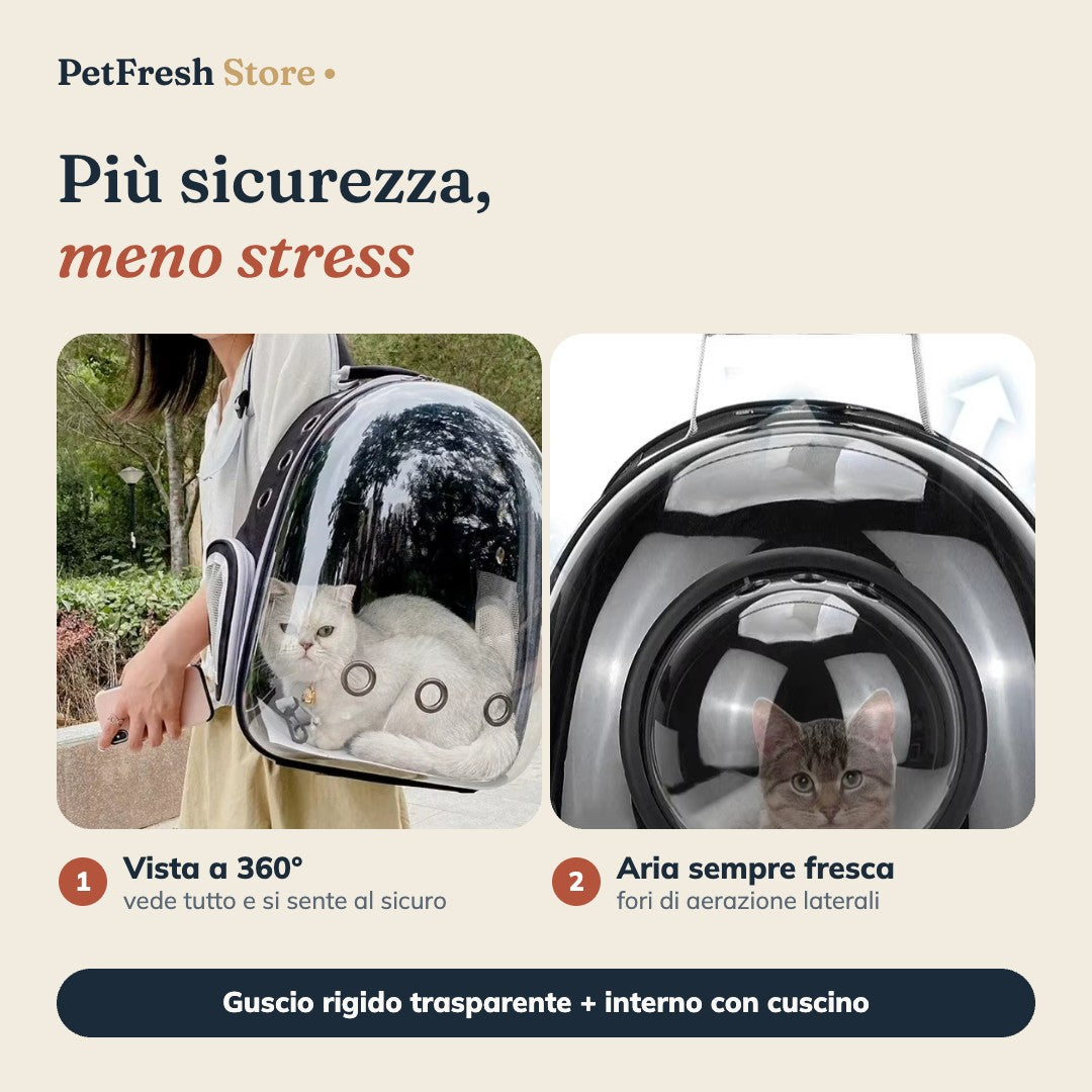 Oblò panoramico e aerazione